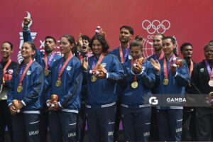 Uruguay, medalla de oro. XIII Juegos Suramericanos Santa Fe 2026.
