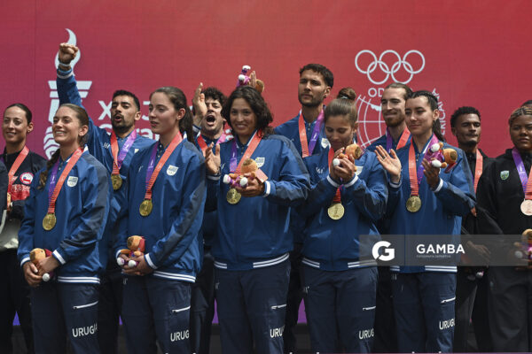 Uruguay, medalla de oro. XIII Juegos Suramericanos Santa Fe 2026.
