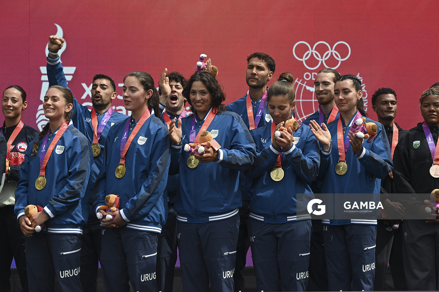 Uruguay, medalla de oro. XIII Juegos Suramericanos Santa Fe 2026.
