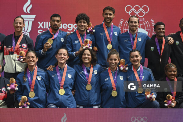 Uruguay, medalla de oro. XIII Juegos Suramericanos Santa Fe 2026.