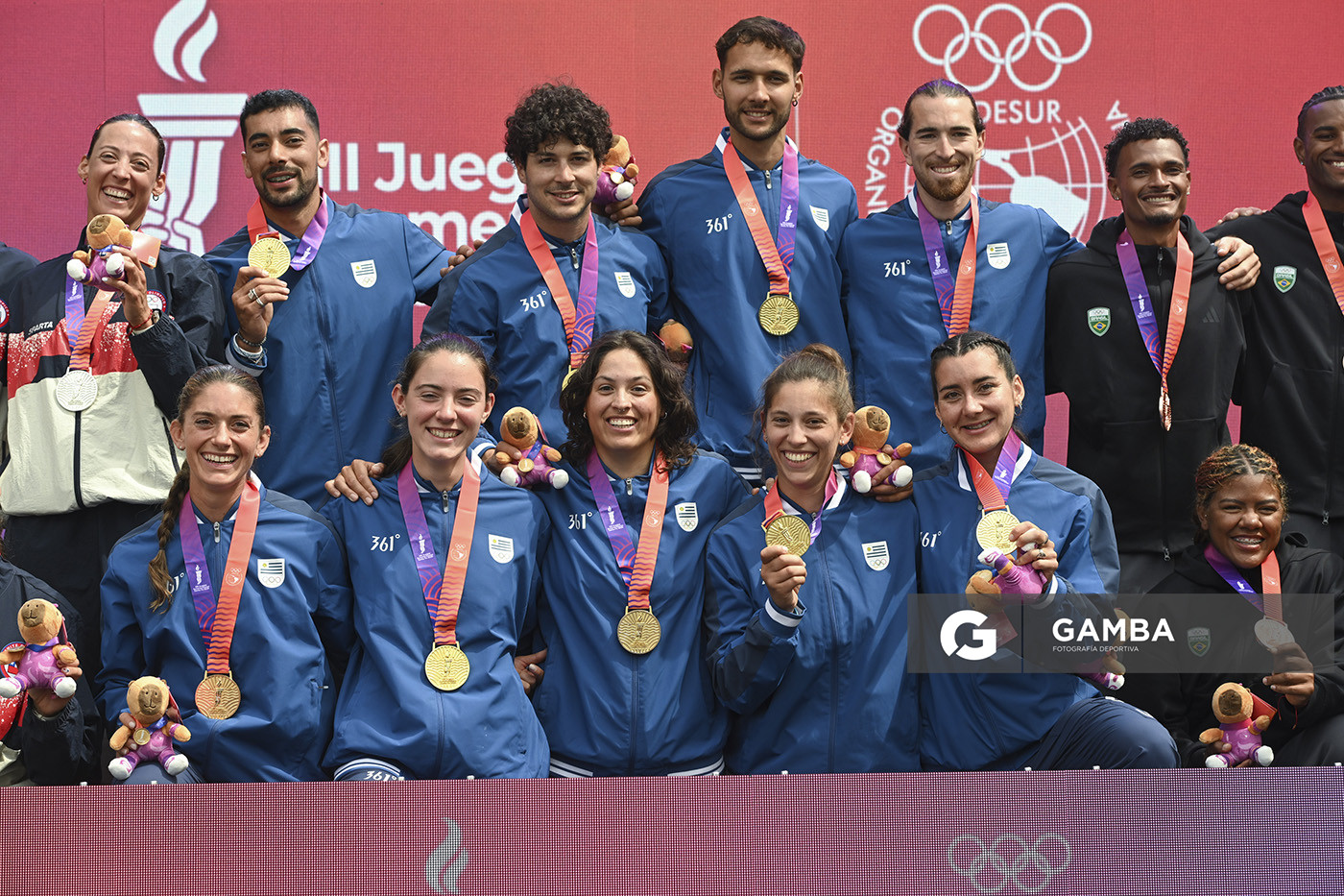 Uruguay, medalla de oro. XIII Juegos Suramericanos Santa Fe 2026.