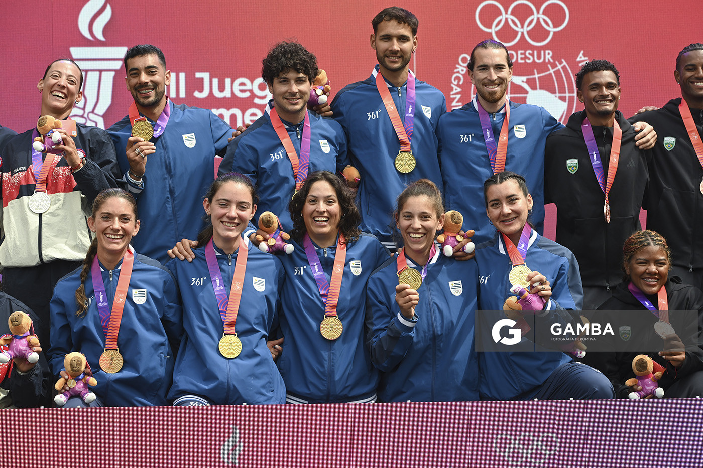 Uruguay, medalla de oro. XIII Juegos Suramericanos Santa Fe 2026.