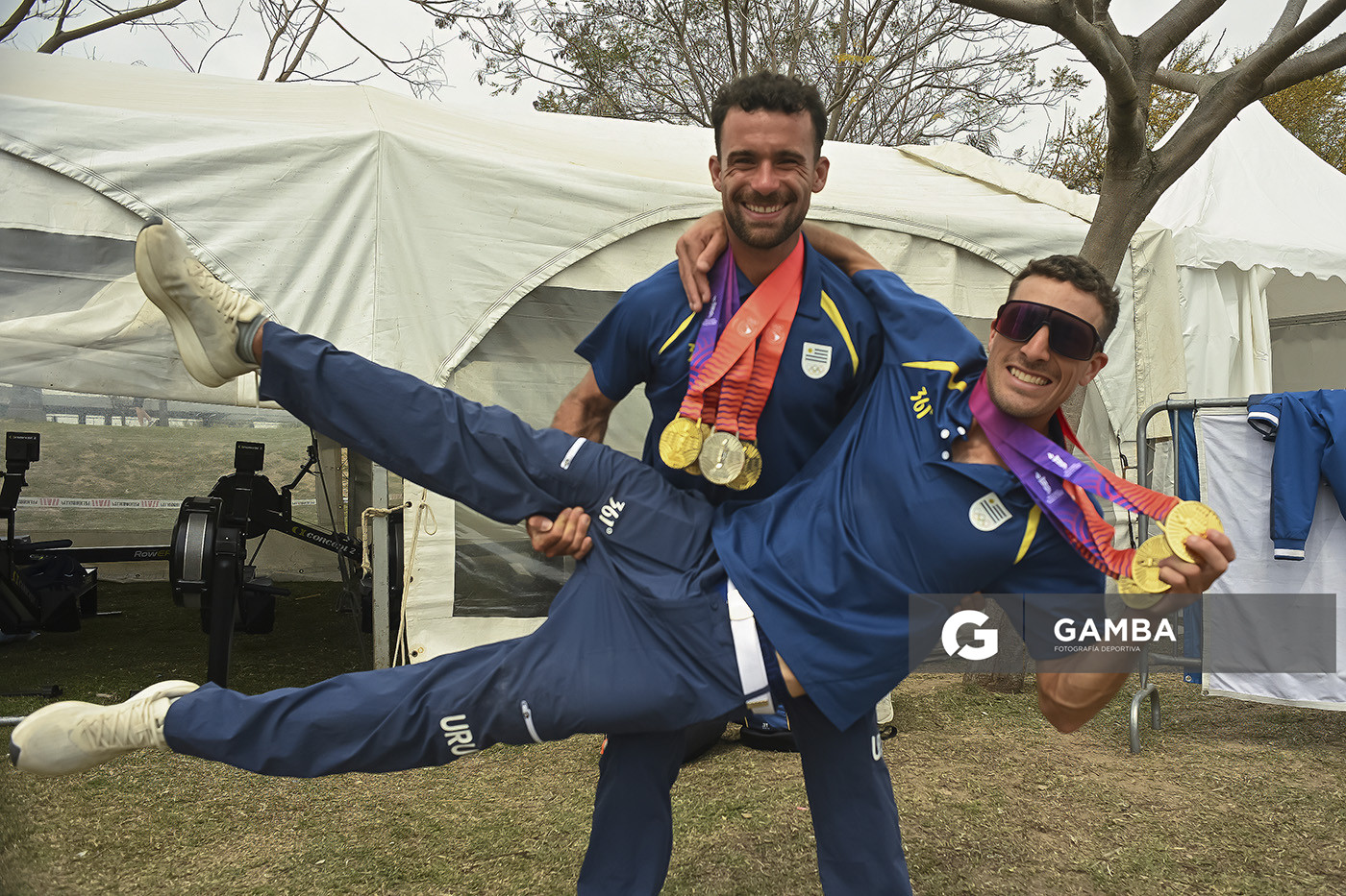 Bruno Cetraro y Felipe Klüver. XIII Juegos Suramericanos Santa Fe 2026.