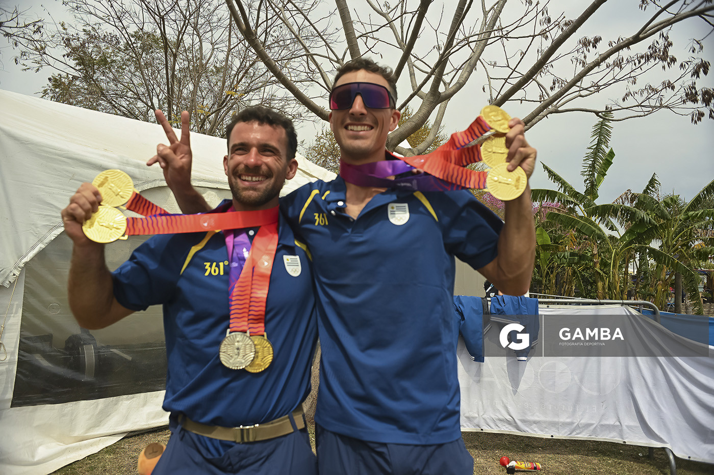 Bruno Cetraro y Felipe Klüver. XIII Juegos Suramericanos Santa Fe 2026.
