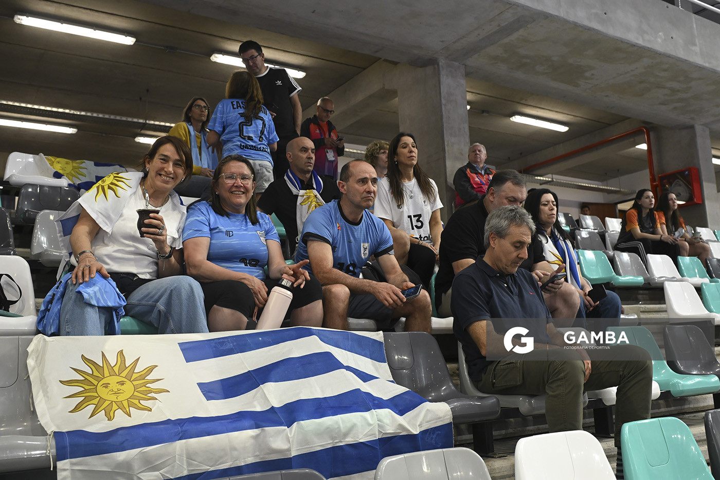 Jugadoras de Uruguay. XIII Juegos Suramericanos Santa Fe 2026.