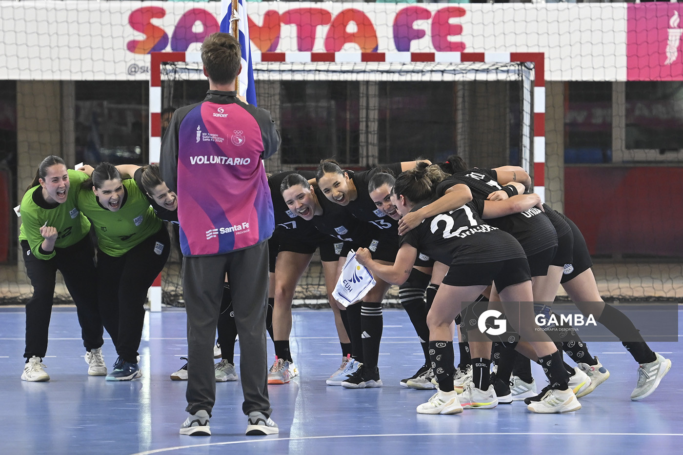 Jugadoras de Uruguay; XIII Juegos Suramericanos Santa Fe 2026.