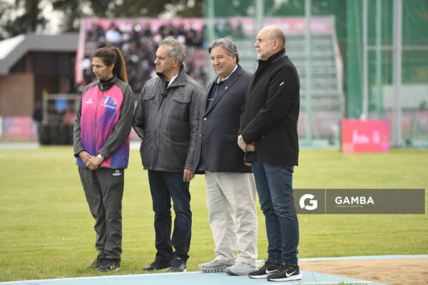 Daniel Scioli y Fernando Ucha. XIII Juegos Suramericanos Santa Fe 2026.