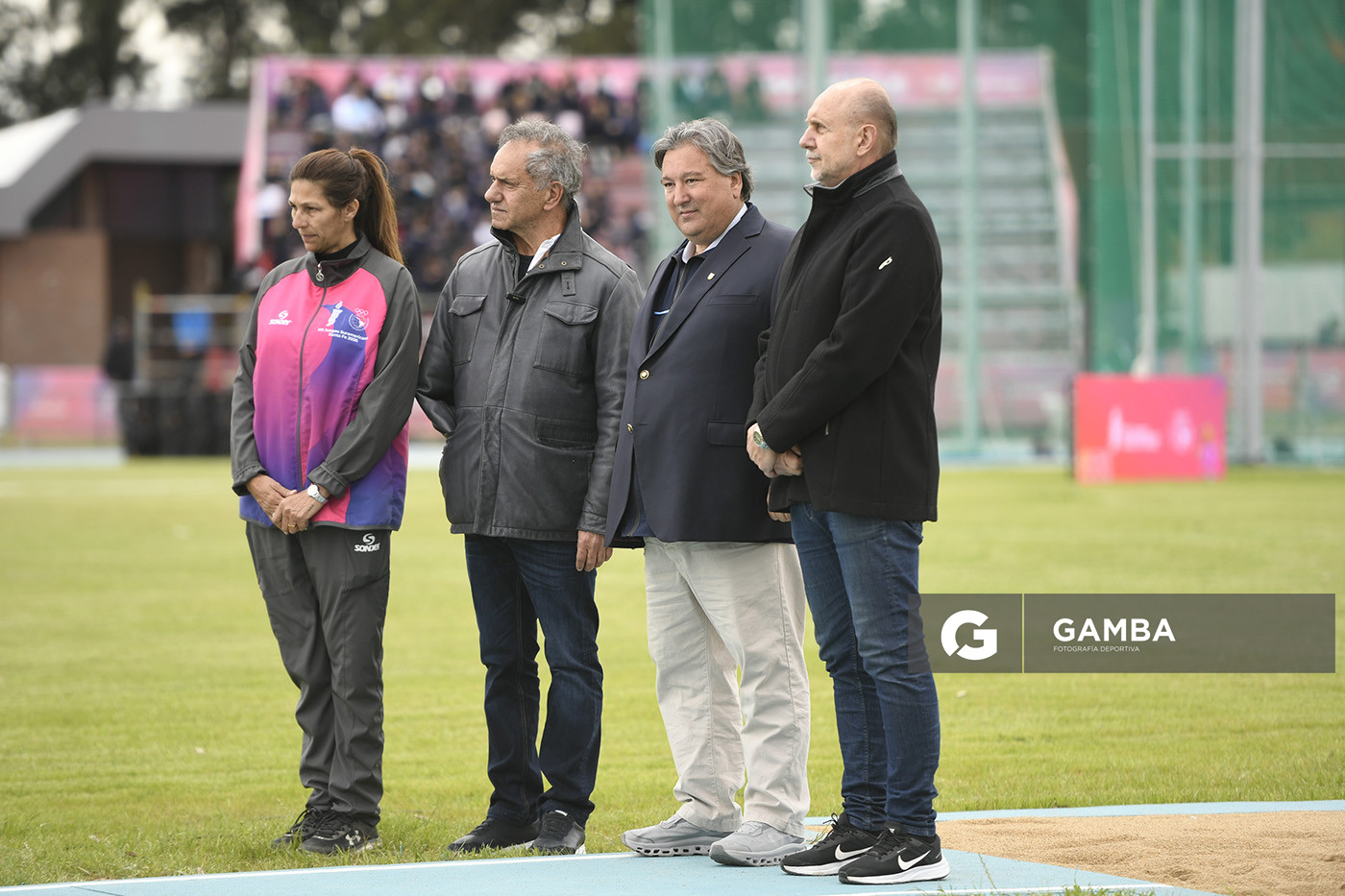 Daniel Scioli y Fernando Ucha. XIII Juegos Suramericanos Santa Fe 2026.