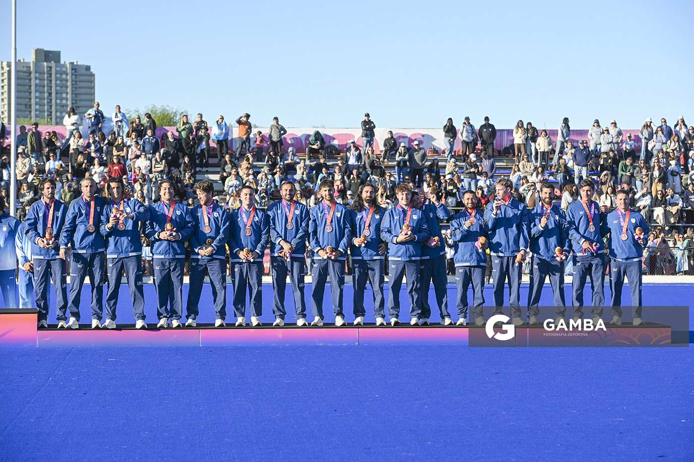 Uruguay Medalla de Bronce en Hockey Masculino. XIII Juegos Suramericanos Santa Fe 2026.
