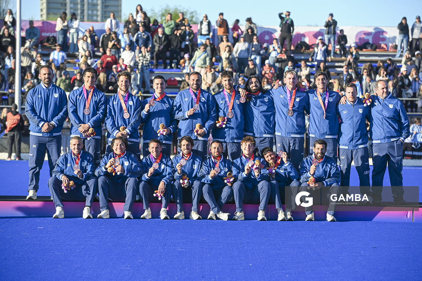 Uruguay Medalla de Bronce en Hockey Masculino. XIII Juegos Suramericanos Santa Fe 2026.
