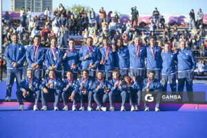 Uruguay Medalla de Bronce en Hockey Masculino. XIII Juegos Suramericanos Santa Fe 2026.