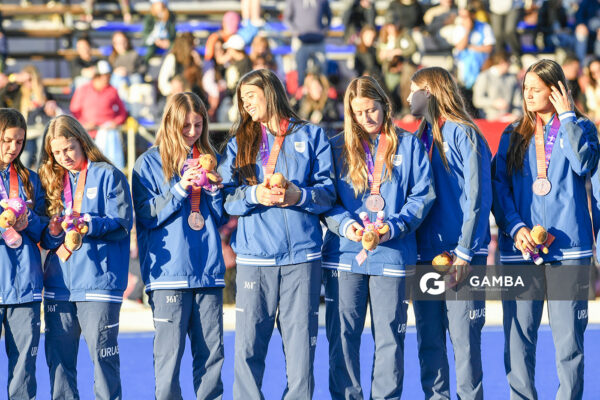 Uruguay Medalla de Bronce en Hockey Femenino. XIII Juegos Suramericanos Santa Fe 2026.