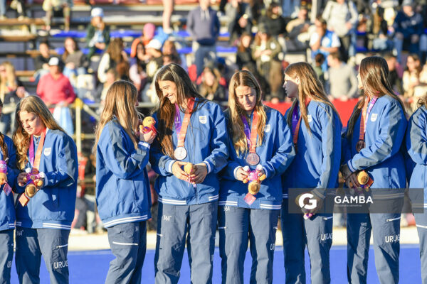 Uruguay Medalla de Bronce en Hockey Femenino. XIII Juegos Suramericanos Santa Fe 2026.