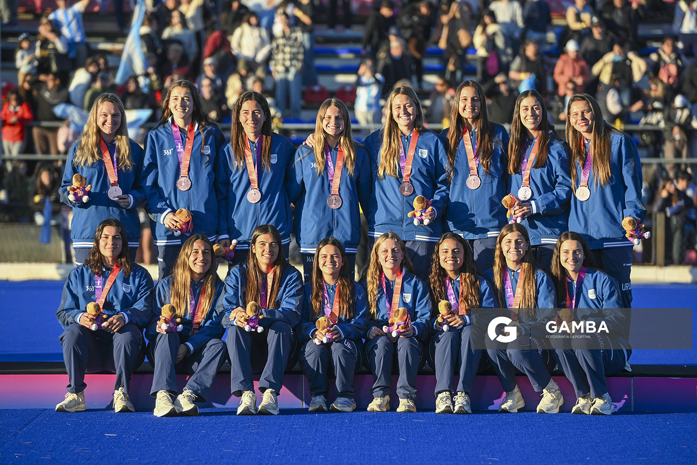 Uruguay Medalla de Bronce en Hockey Femenino. XIII Juegos Suramericanos Santa Fe 2026.