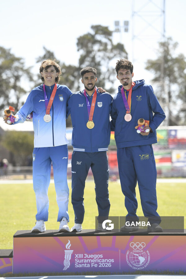 Valentín Soca(Uruguay), Medalla de Oro. XIII Juegos Suramericanos Santa Fe 2026.