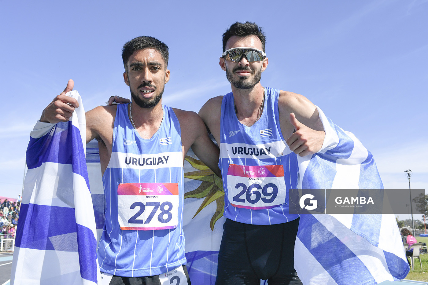 Valentín Soca y Santiago Catrofe(Uruguay). XIII Juegos Suramericanos Santa Fe 2026.