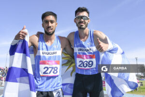 Valentín Soca y Santiago Catrofe(Uruguay). XIII Juegos Suramericanos Santa Fe 2026.