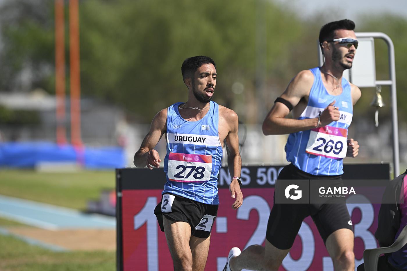 Valentín Soca y Santiago Catrofe(Uruguay). XIII Juegos Suramericanos Santa Fe 2026.