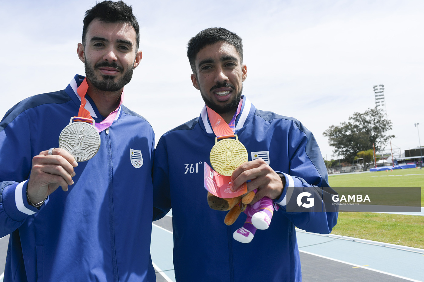 Santiago Catrofe y Valentín Soca(Uruguay). XIII Juegos Suramericanos Santa Fe 2026.