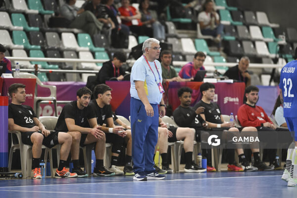 Héctor Sintas, entrenador principal de Uruguay, XIII Juegos Suramericanos Santa Fe 2026.