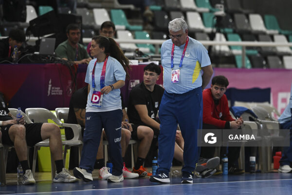 Héctor Sintas, entrenador principal de Uruguay, XIII Juegos Suramericanos Santa Fe 2026.