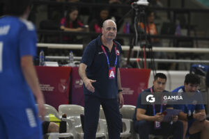 Aitor Echaburu, entrenador principal de Chile, XIII Juegos Suramericanos Santa Fe 2026.