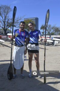 Julián Cabrera y Emilia Milich(Uruguay). XIII Juegos Suramericanos Santa Fe 2026.