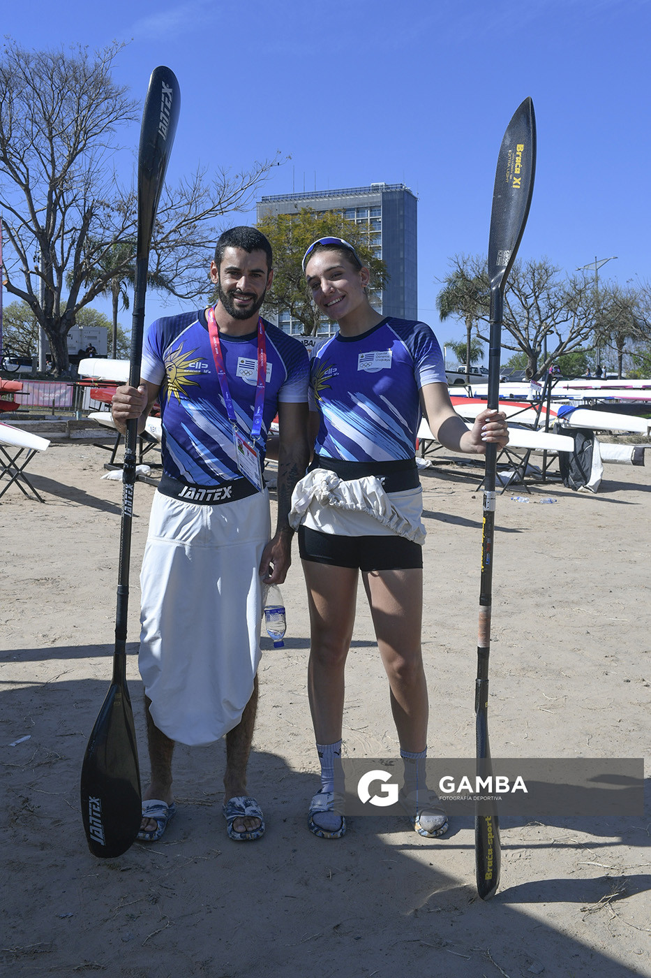Julián Cabrera y Emilia Milich(Uruguay). XIII Juegos Suramericanos Santa Fe 2026.