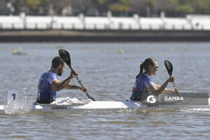 Emilia Milich y Julián Cabrera(Uruguay). XIII Juegos Suramericanos Santa Fe 2026.
