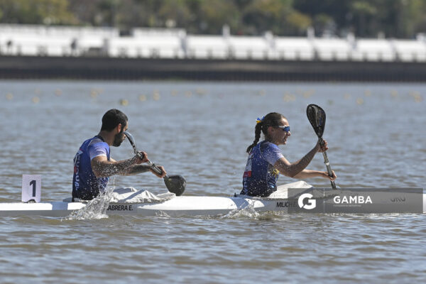 Emilia Milich y Julián Cabrera(Uruguay). XIII Juegos Suramericanos Santa Fe 2026.
