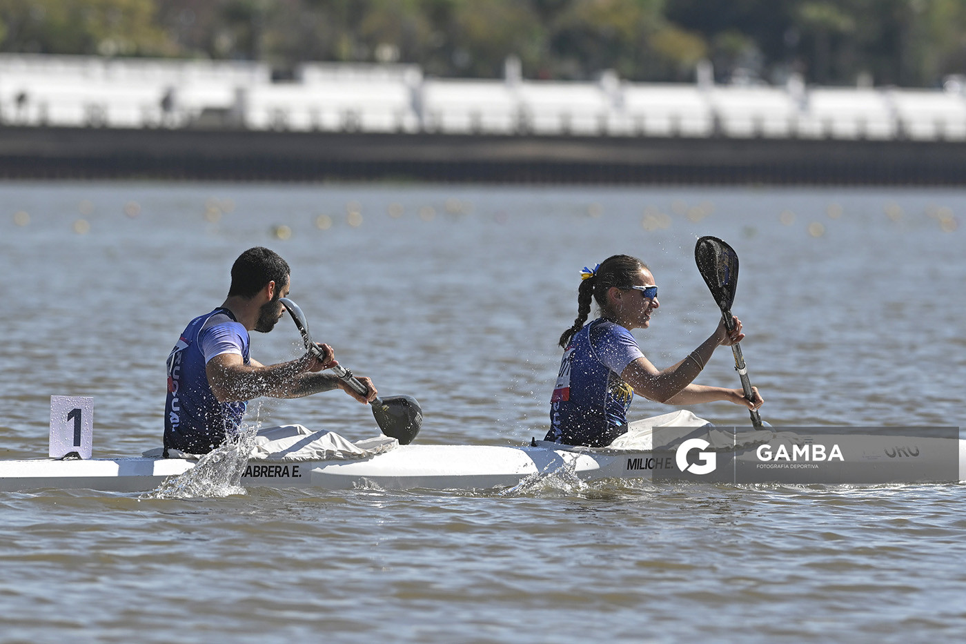 Emilia Milich y Julián Cabrera(Uruguay). XIII Juegos Suramericanos Santa Fe 2026.