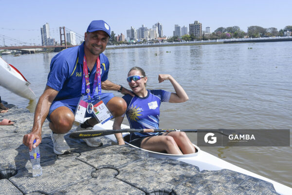 Jorge Ferrier y Emilia Milich(Uruguay). XIII Juegos Suramericanos Santa Fe 2026.