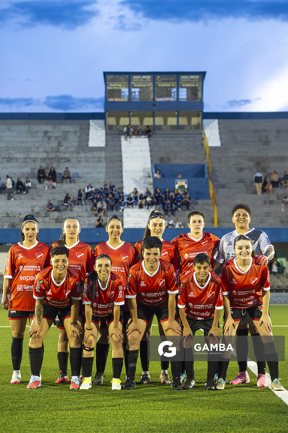 Titulares de Treinta y Tres. 3ª Copa Nacional de Selecciones Femenina.