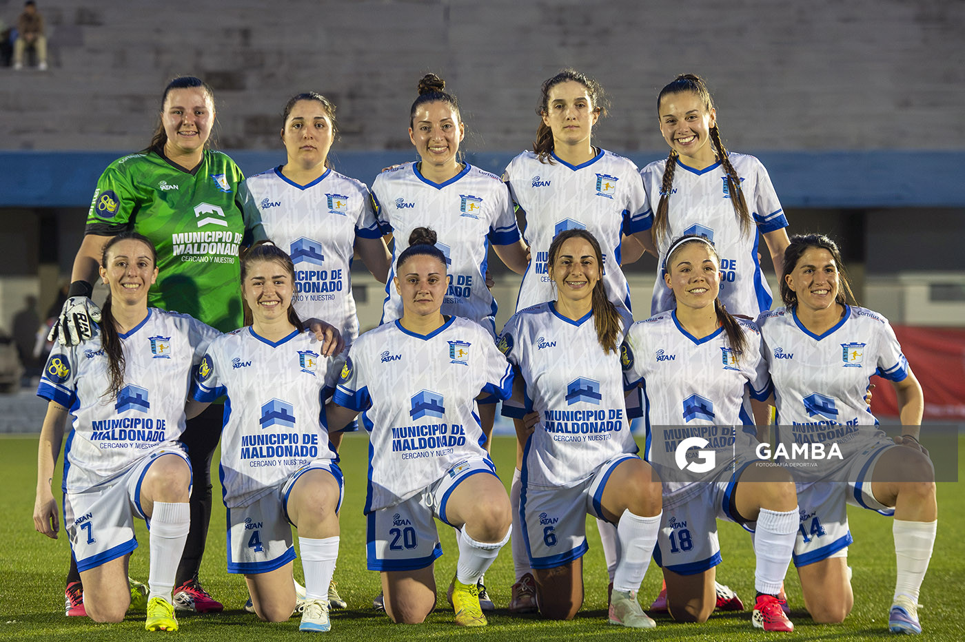 Titulares de Maldonado. 3ª Copa Nacional de Selecciones Femenina.