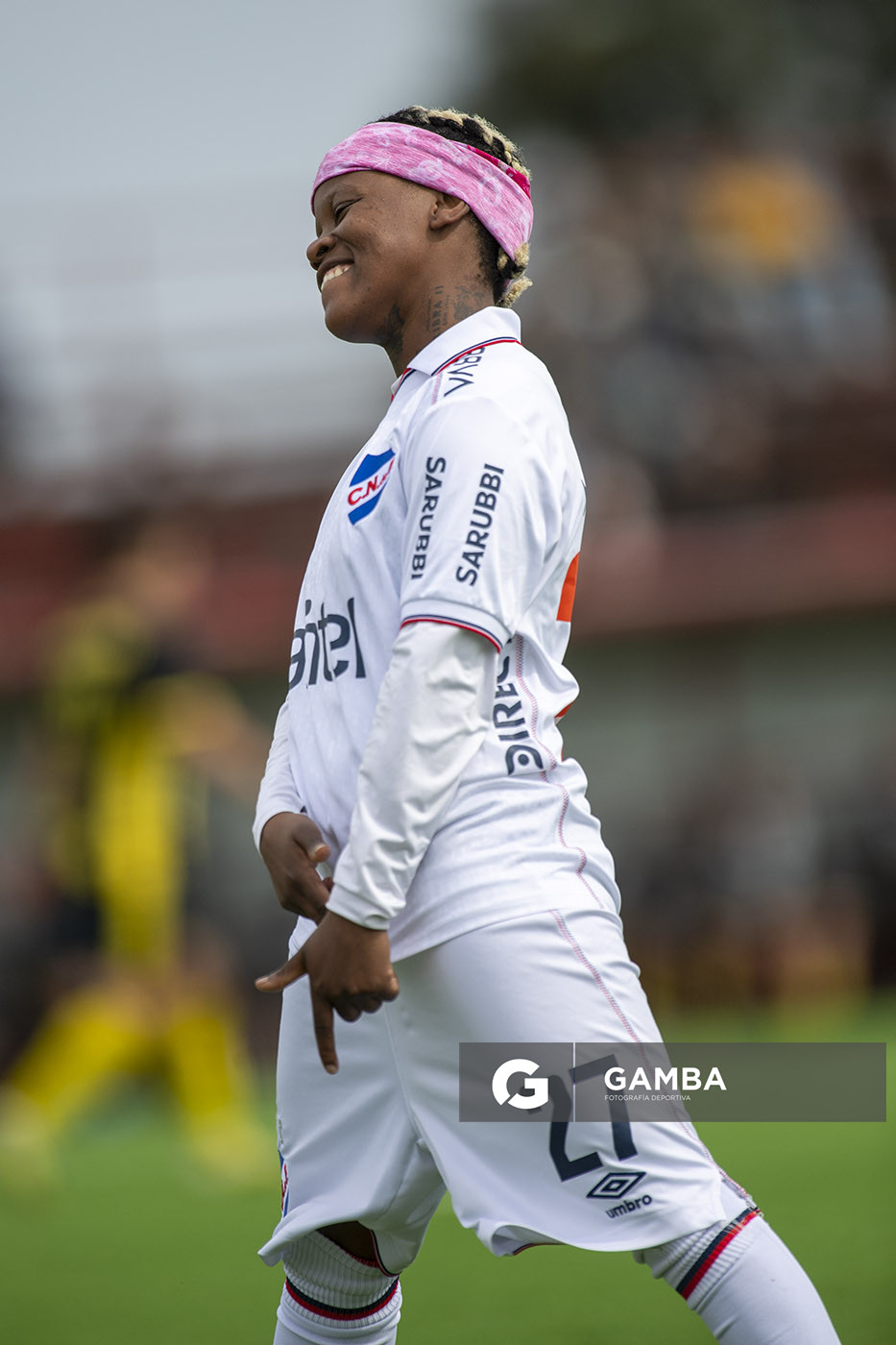 Sinoxolo Cesane, de Nacional, Campeonato Uruguayo Femenino. Complejo Rentistas.