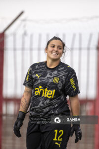 Martina Alonso, de Peñarol, Campeonato Uruguayo Femenino. Complejo Rentistas.