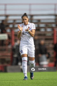Valentina Cousillas, de Nacional, Campeonato Uruguayo Femenino. Complejo Rentistas.