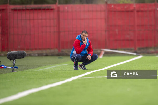 Diego Testas, director técnico de Nacional, Campeonato Uruguayo Femenino. Complejo Rentistas.