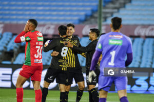 Lucas Ferreira, de Peñarol, Liga AUF Uruguaya. Estadio Centenario.