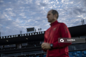 Diego Jaume, director técnico interino de Boston River, Liga AUF Uruguaya. Estadio Centenario.