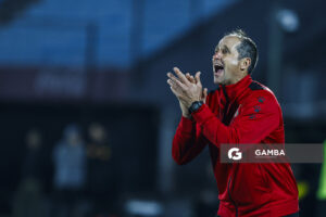 Diego Jaume, director técnico interino de Boston River, Liga AUF Uruguaya. Estadio Centenario.