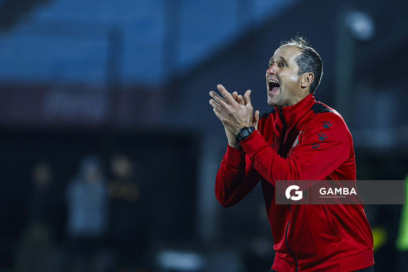 Diego Jaume, director técnico interino de Boston River, Liga AUF Uruguaya. Estadio Centenario.