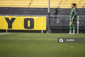 Luana Silveira, golera de San Jacinto Albion, Campeonato Uruguayo Femenino. Estadio Campeón del Siglo.