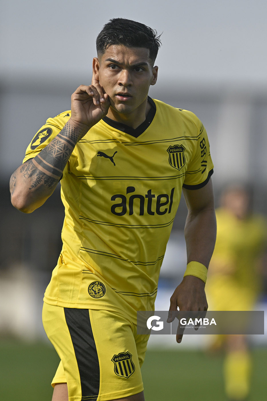 Matías Arezo, de Peñarol, Liga AUF Uruguaya. Estadio Luis Tróccoli.