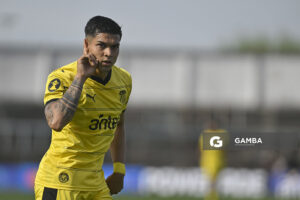 Matías Arezo, de Peñarol, Liga AUF Uruguaya. Estadio Luis Tróccoli.