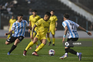 Matías Arezo, de Peñarol, Liga AUF Uruguaya. Estadio Luis Tróccoli.