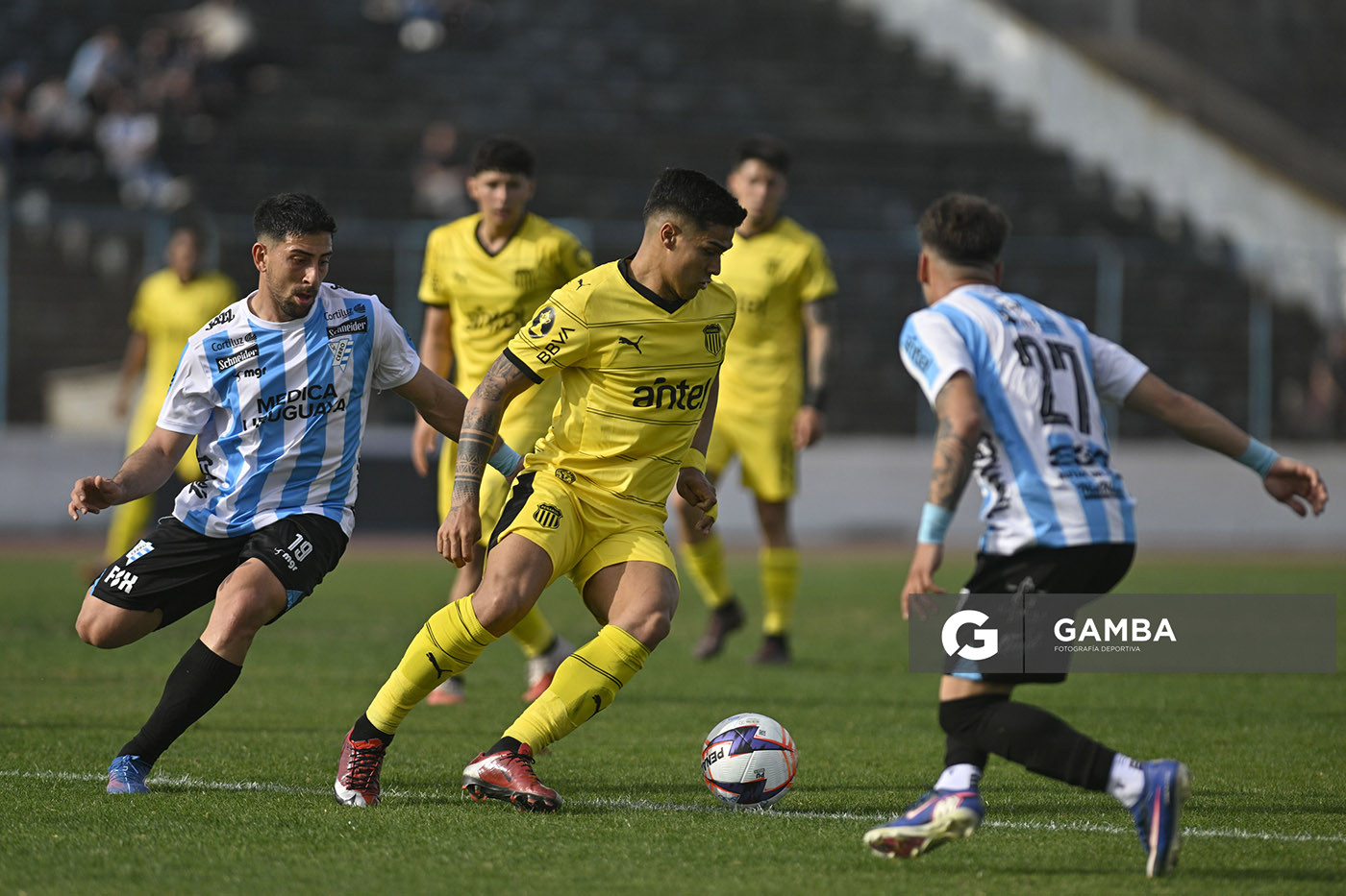 Matías Arezo, de Peñarol, Liga AUF Uruguaya. Estadio Luis Tróccoli.