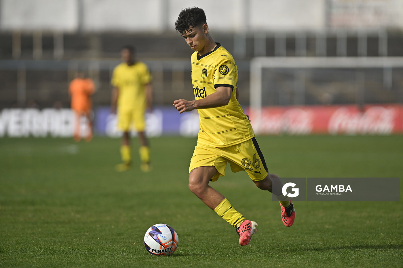 Thiago Espinosa, de Peñarol, Liga AUF Uruguaya. Estadio Luis Tróccoli.