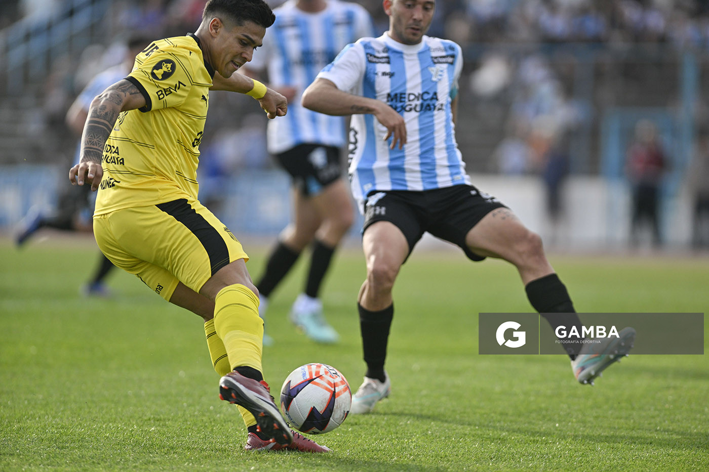 Matías Arezo, de Peñarol, Liga AUF Uruguaya. Estadio Luis Tróccoli.