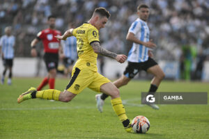 Leandro Umpiérrez, de Peñarol, Liga AUF Uruguaya. Estadio Luis Tróccoli.